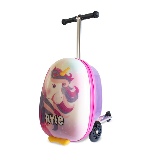 Best travel luggage for kids - Zinc Flyte MIDI The Unicorn Flyte Scooter,  Babies & Kids, Going Out, Other Babies Going Out Needs on Carousell